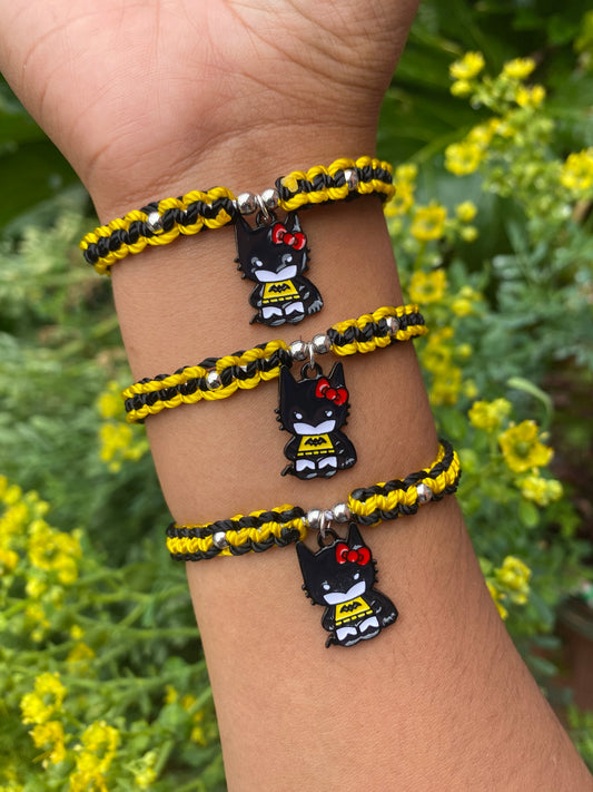 Batman hello kitty bracelet